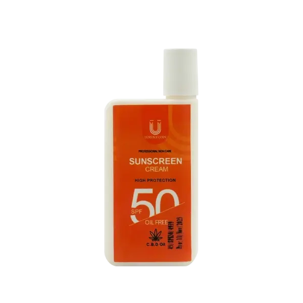 کرم ضد آفتاب جیبی SPF50 لاکچری کوین | محافظت کامل و قابل حمل